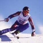 Olympic skier