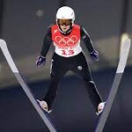 Olympic ski jumper